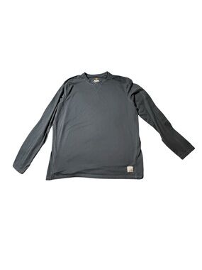 Rugged Elements Mens Large Dark Blue Long Sleeve Durable Utility Athletic Shirt